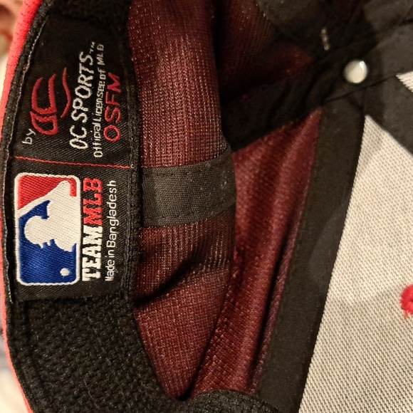 OC Sports MLB St. Louis Red Baseball Cap Hat - Picture 6 of 10